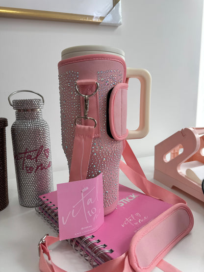 Bolso Tumbler ajustable Rosa