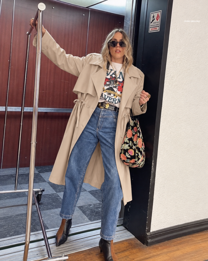 Trench cosi crema