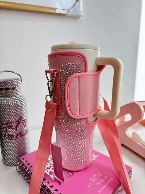 Bolso Tumbler ajustable Rosa