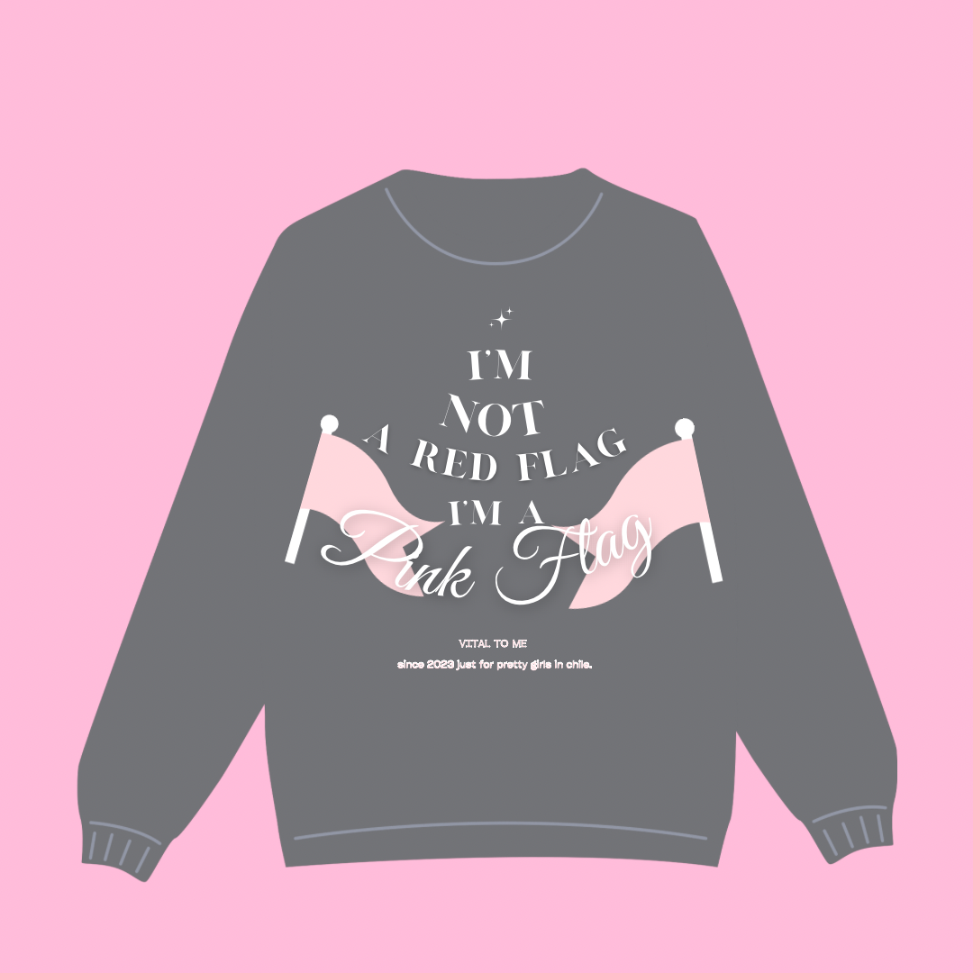 Poleron Vital Oversize Gris