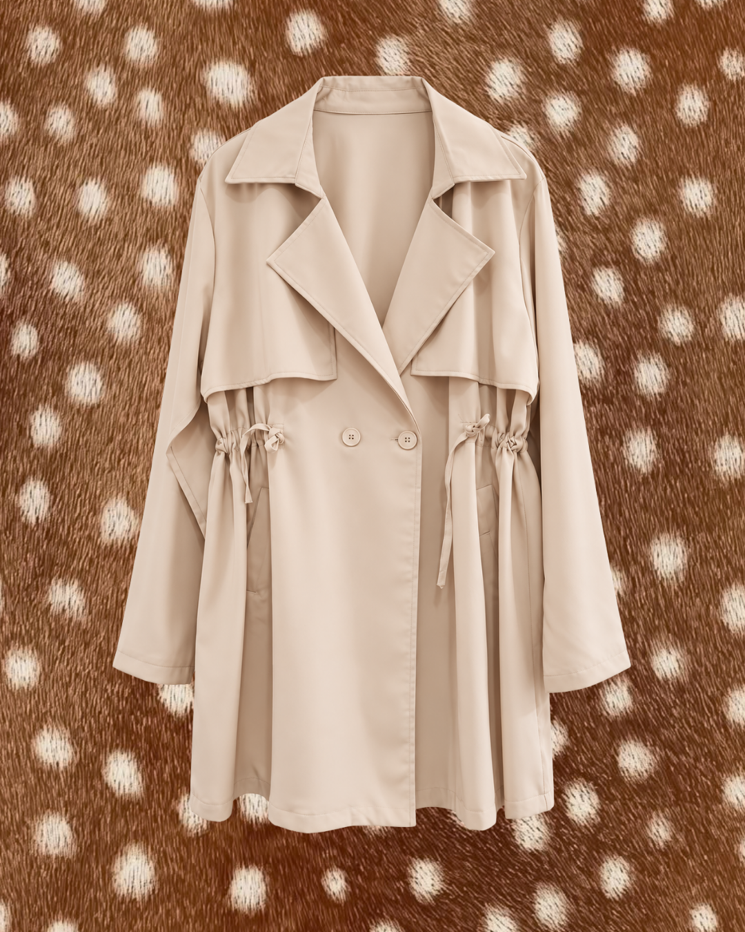 Trench cosi crema