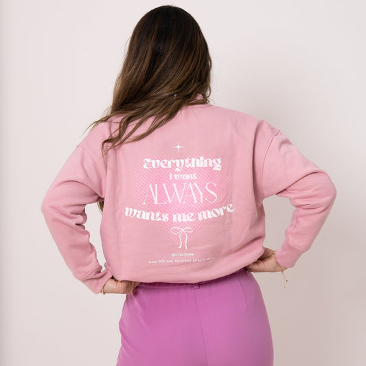 Poleron Oversize Rosa