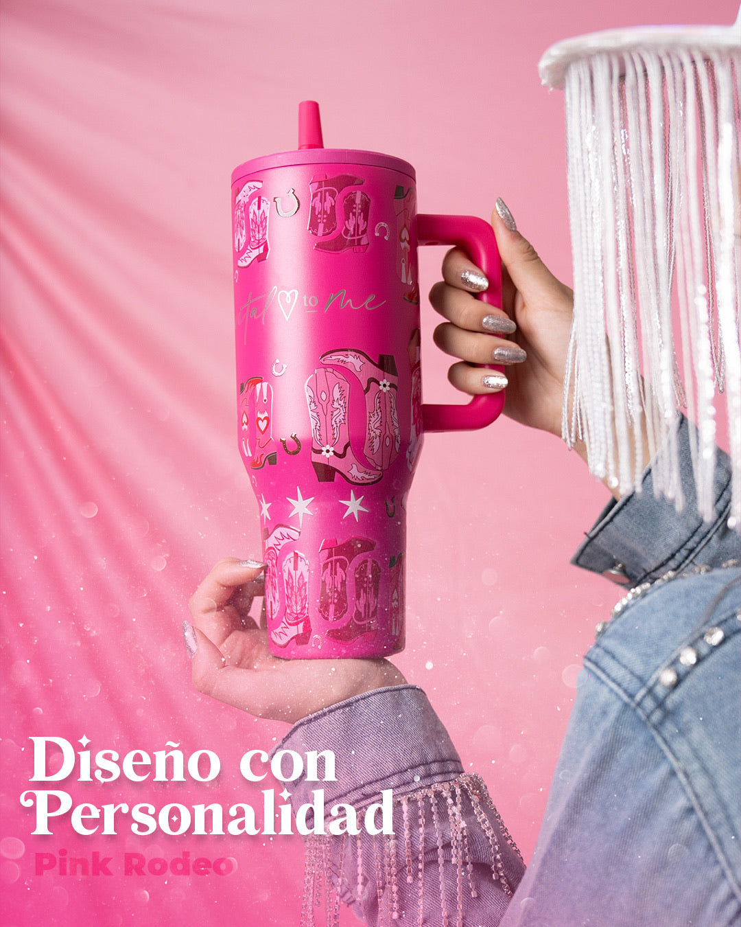 Vaso Vital Pink Rodeo