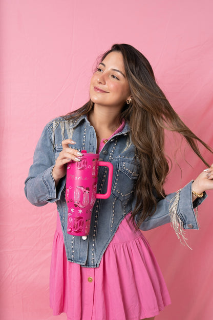 Vaso Vital Pink Rodeo