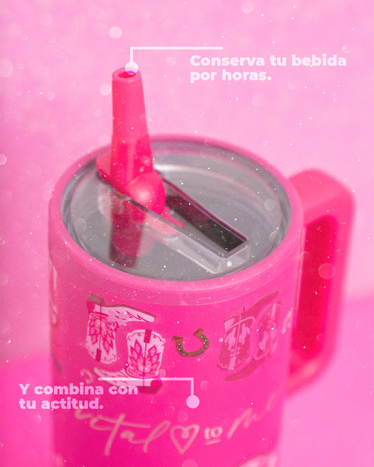 Vaso Vital Pink Rodeo