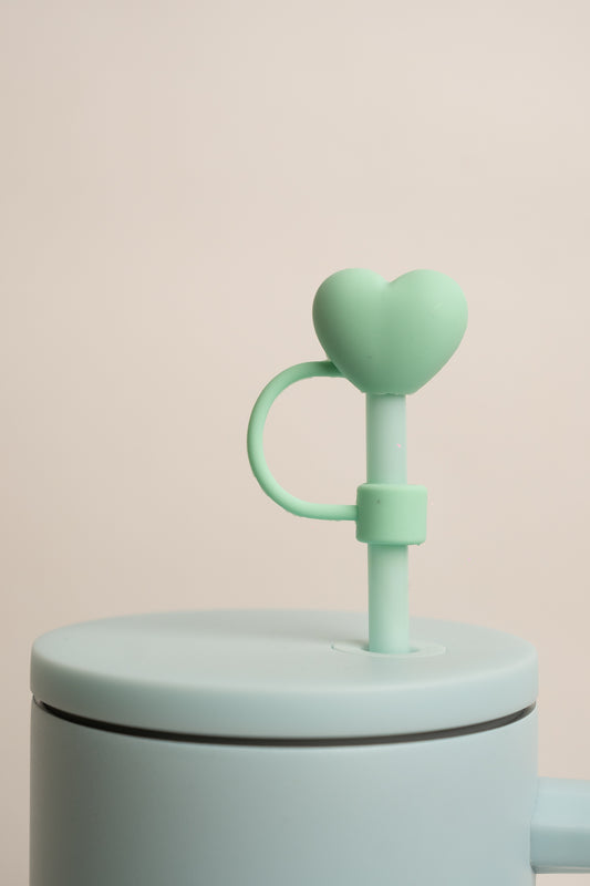 Tapa heart tumbler verde