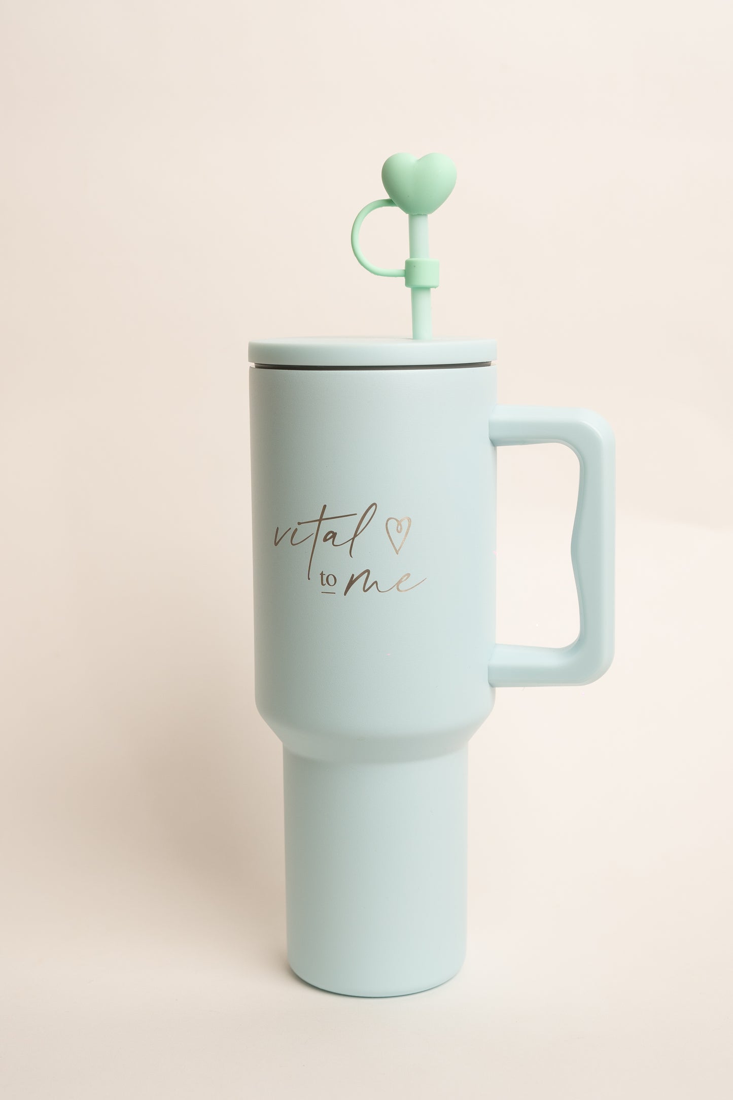 Tapa heart tumbler verde