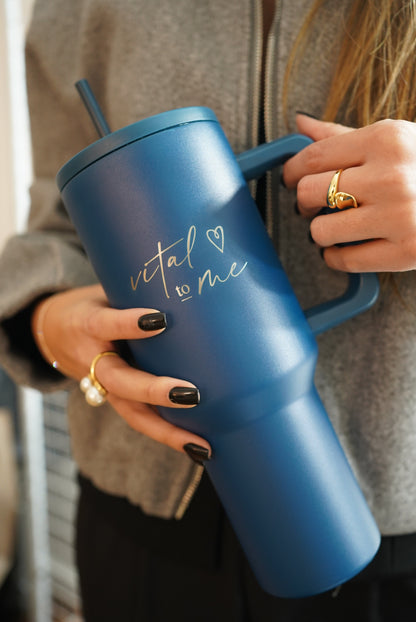 Tumbler Petrol Blue LAST CHANCE.