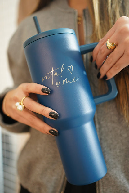 Tumbler Petrol Blue LAST CHANCE.