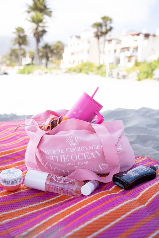 Tote bag Pink Life