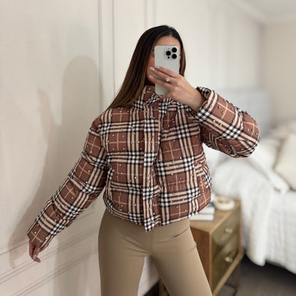 Parka cuadrille Brillos