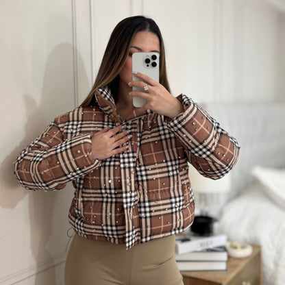 Parka cuadrille Brillos