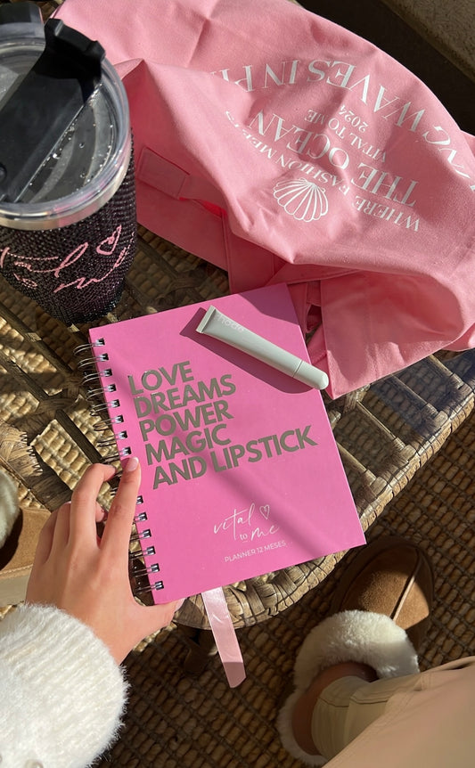Planner Vital to Me 12 meses SIN FECHA.