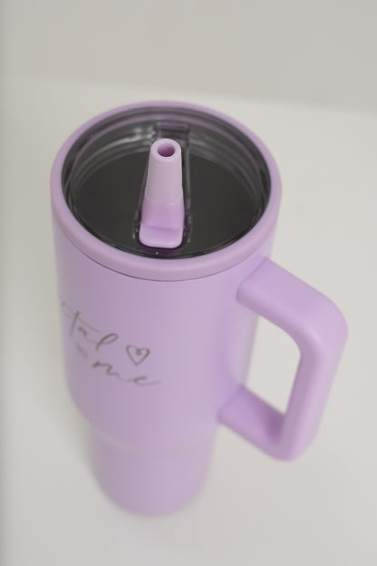 Tumbler Antiderrame Primavera Lila- Edición Limitada.